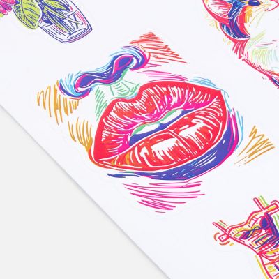 Стикерпак бумажный Thematik, для женщин-1