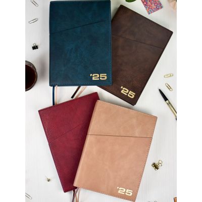 Ежедневник Ronda, датированный, сине-зеленый-5