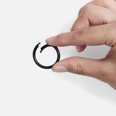 Карабин-кольцо Claus, L, черный-1