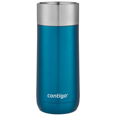 Термостакан Luxe, вакуумный, герметичный, бирюзовый (морская волна)-2