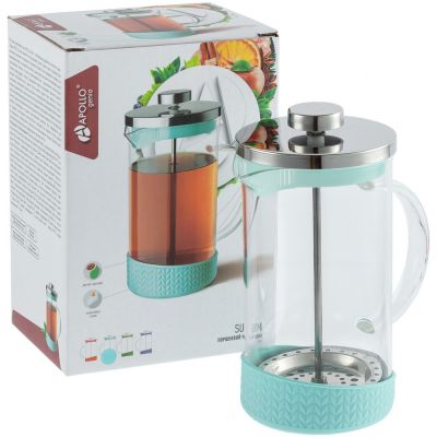 Френч-пресс Suomi, голубой-4