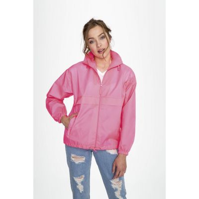 Ветровка из нейлона Surf 210, оранжевая-4