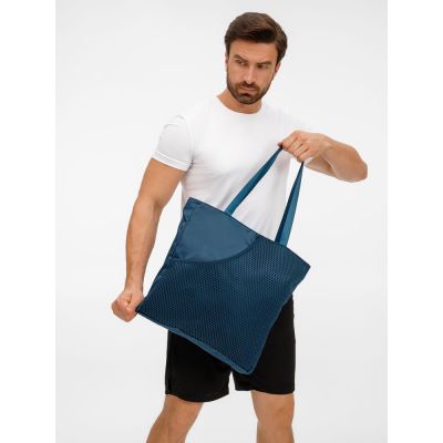 Спортивная сумка с карманом для ракеток Verkko, темно-синяя-8