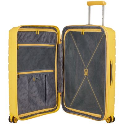 Чемодан Butterfly M, желтый-6
