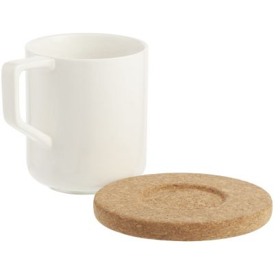 Чайная пара Riposo, большая, белая-2