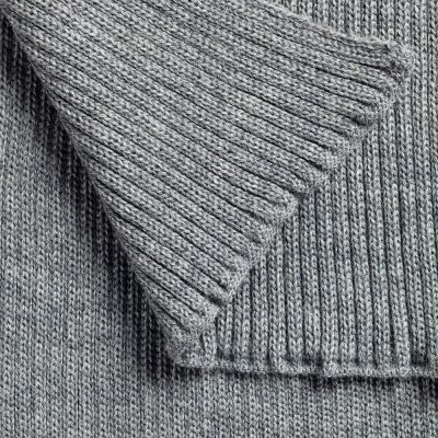 Шарф Stout, серый меланж-2