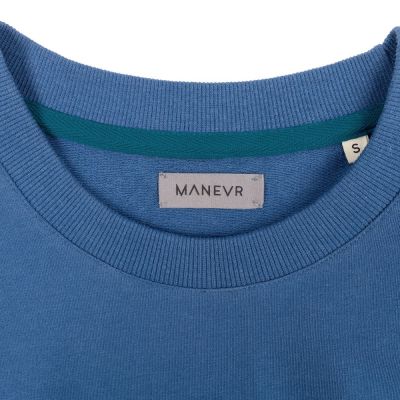 Футболка унисекс Kosmos 1.0, синяя-2