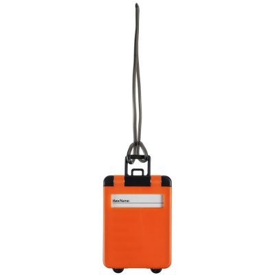 Бирка для багажа Trolley, оранжевая-0