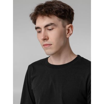 Футболка с длинным рукавом Lehta, черная-5