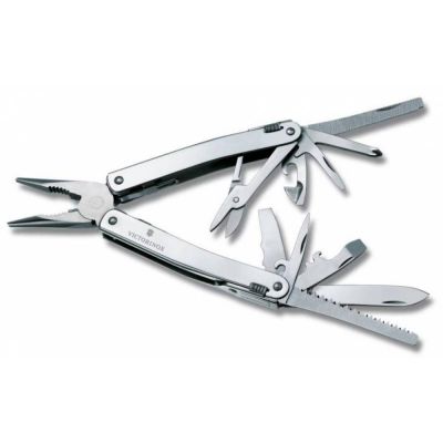 Мультитул SwissTool Spirit X в кожаном чехле-1