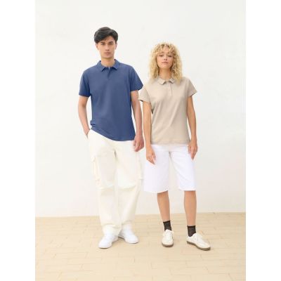 Рубашка поло унисекс Pulse, кобальт (темно-синяя)-4