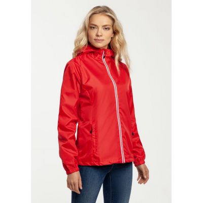 Ветровка женская Fastplant красная-7