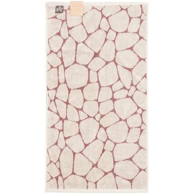 Полотенце Giraffe, малое, бежевое с бордовым-2