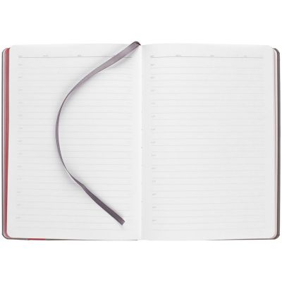 Ежедневник Rubikon на заказ, недатированный серо-красный-6