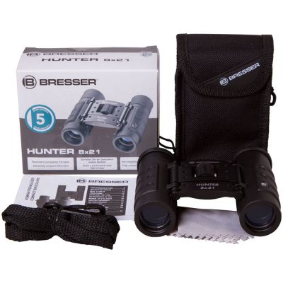 Бинокль Hunter 8x, линзы 21 мм-5