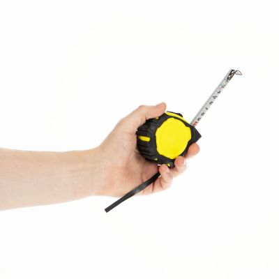 Рулетка Mittari с магнитным наконечником, 5 м, желтая-5