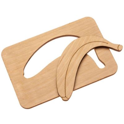 Карточки-раскраски Wood Games, фрукты-2