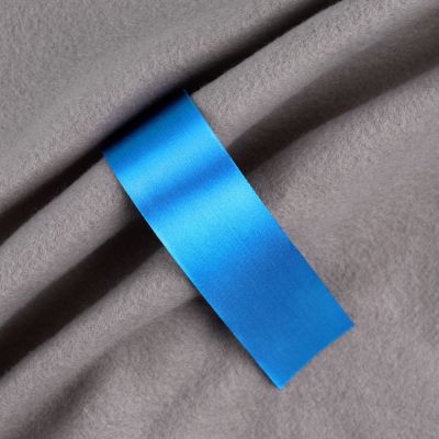 Лента сатиновая Satin 35 XXL, голубая, 220 см-0