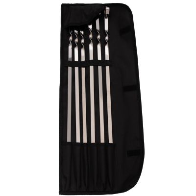 Набор шампуров в чехле Weekend Vibes, черный-0
