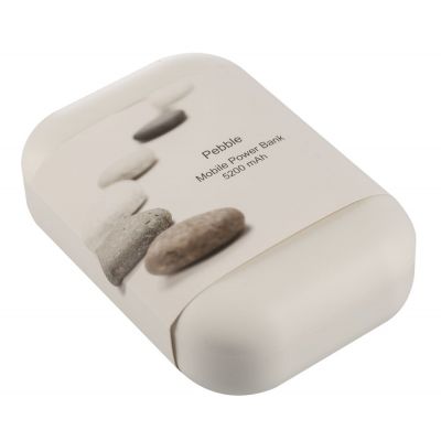 Внешний аккумулятор Pebble 5200, серо-синий-3