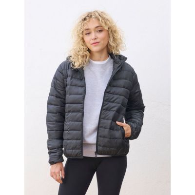 Куртка с капюшоном женская Stream Women, черная-3