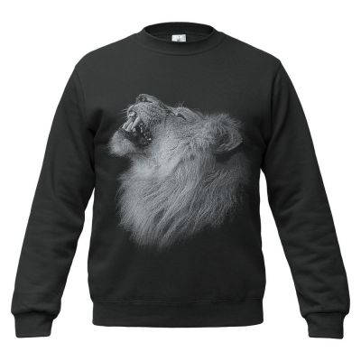 Толстовка Like a Lion, черная-1
