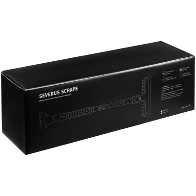 Автомобильная мультифункциональная щетка Severus Scrape, серая-1