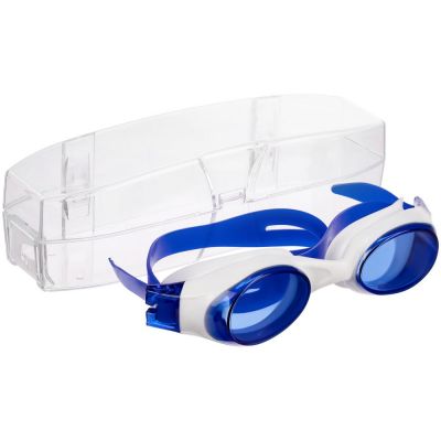 Очки для плавания Swimatic, синие с белым-5