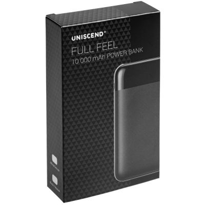 Внешний аккумулятор Uniscend Full Feel 10000 мАч с индикатором, белый-10