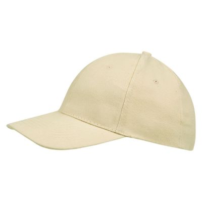 Бейсболка Buffalo, бежевая-0