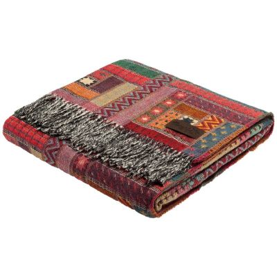 Плед Baltimora, бордовый-0