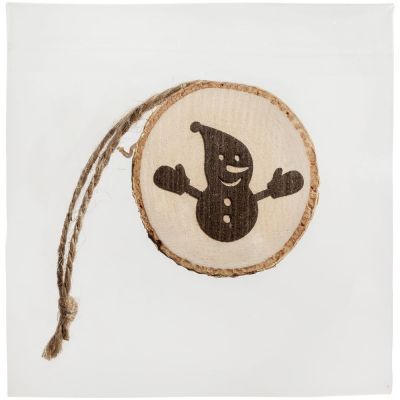 Подвеска Logger, малая, со снеговиком-6