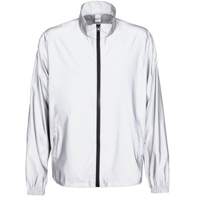 Ветровка Manifest 2.0 из светоотражающей ткани, серая-2