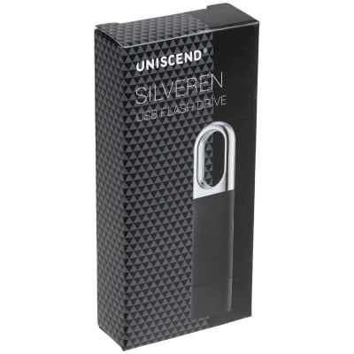 Флешка Uniscend Silveren, черная, 8 Гб-3