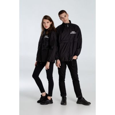 Ветровка «Живите двухколесно», ver. 2, черная-10