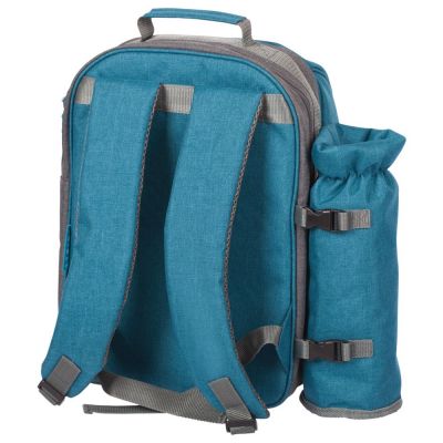 Набор для пикника Fridag на 2 персоны, серый с голубым-2