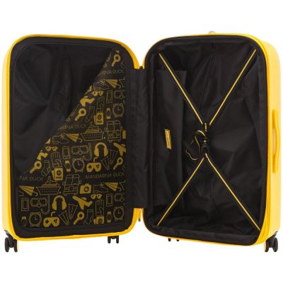 Чемодан Logoduck L, желтый-3