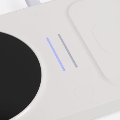 Беспроводное зарядное устройство с подогревом кружки Hot Task, белое-7