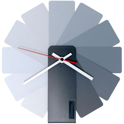 Часы настенные Transformer Clock. Black & Monochrome-0