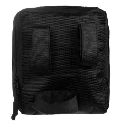 Велосумка BikeLine на руль, черная с красным-3