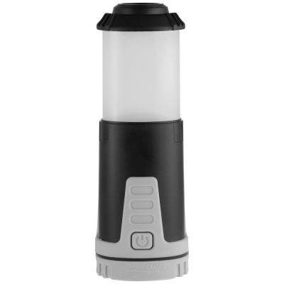 Кемпинговый фонарь Fyrtorn, серый с черным, уценка-2