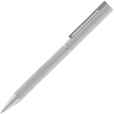 Ручка шариковая Blade Soft Touch, серая-2