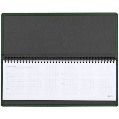 Планинг Latte, недатированный, зеленый-1