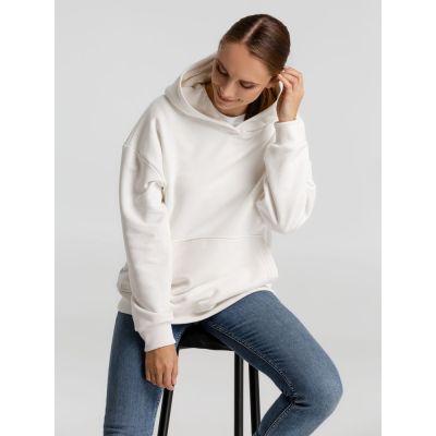 Худи оверсайз Kulonga Comfort, молочно-белое-3