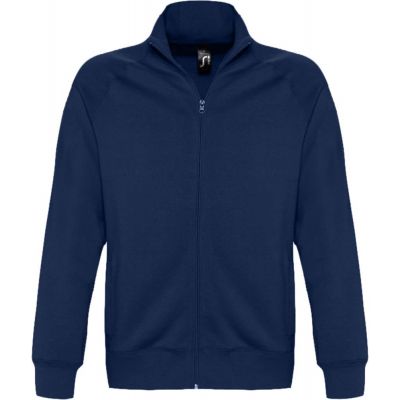 Толстовка мужская на молнии Sundae 280 темно-синяя-0