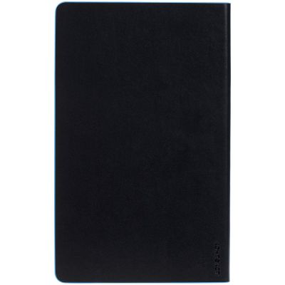 Ежедневник Trait, недатированный, черный с голубым-3