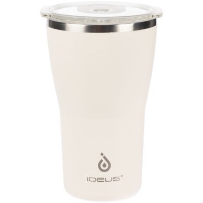 Термостакан Sapporo, белый (молочный)-3