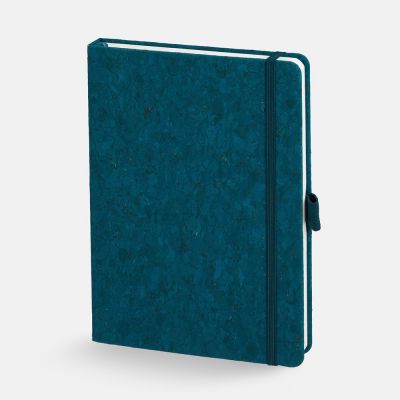 Блокнот Cork County, синий-0