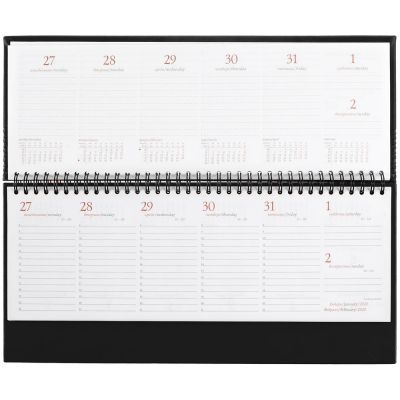 Планинг Brand, датированный, черный-2