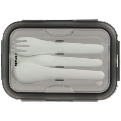 Ланчбокс Hard Work, серый-2